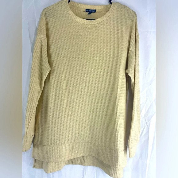 The Southern Shirt Company Tops - Southern shirt blue sweatshirt washed up beige size medium
